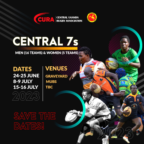 Uganda Rugby Union announces dates for the Regional 7s, Graveyard to set the ball rolling.