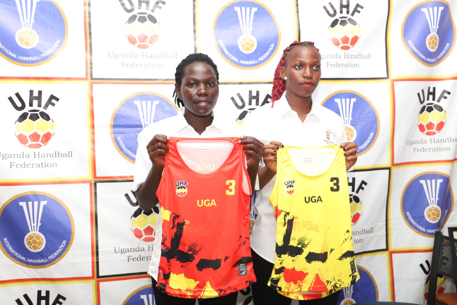 Uganda Beach Handball team departs for Africa Beach Games.