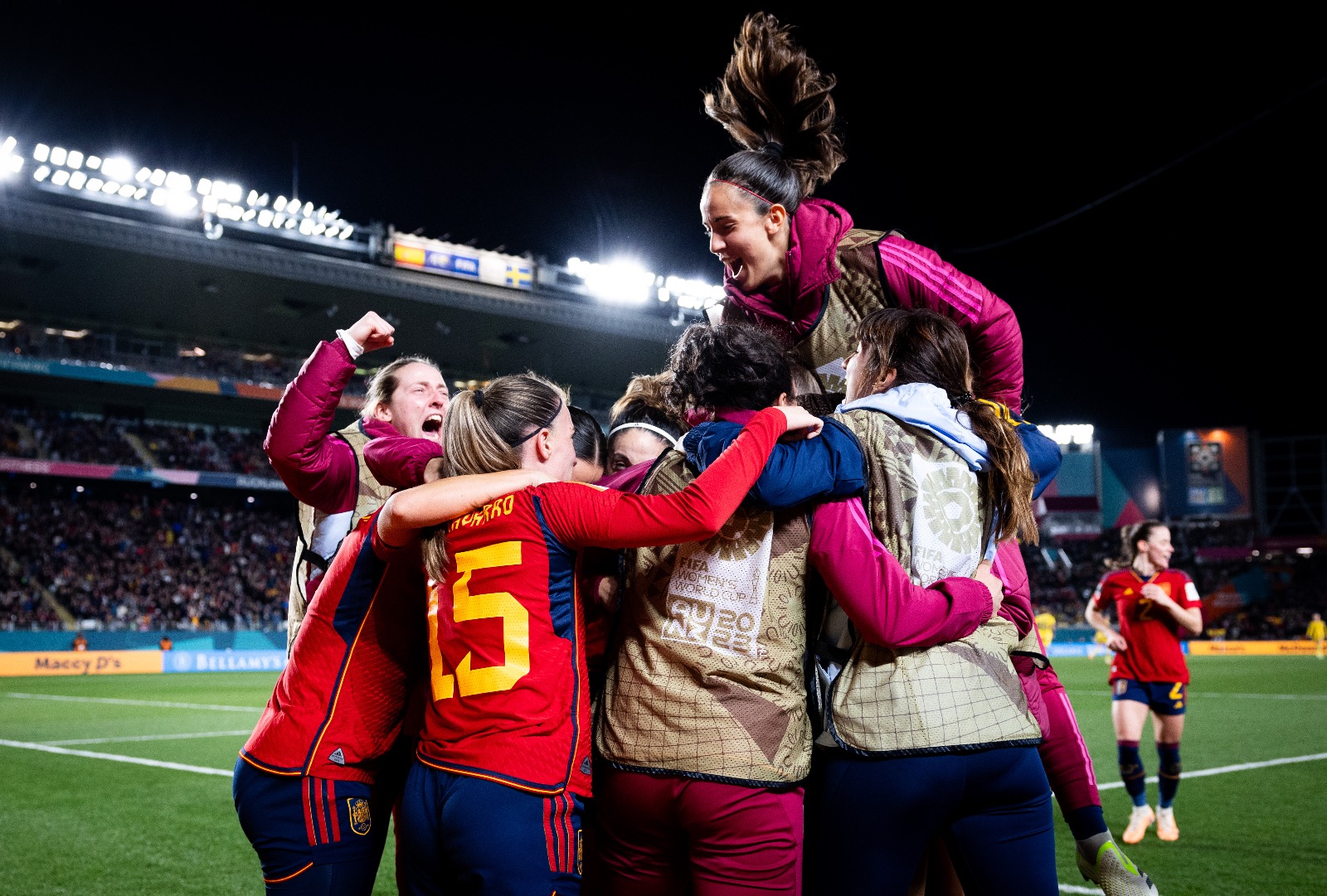Dramatic finish to the game but Spain make History as they make Finals