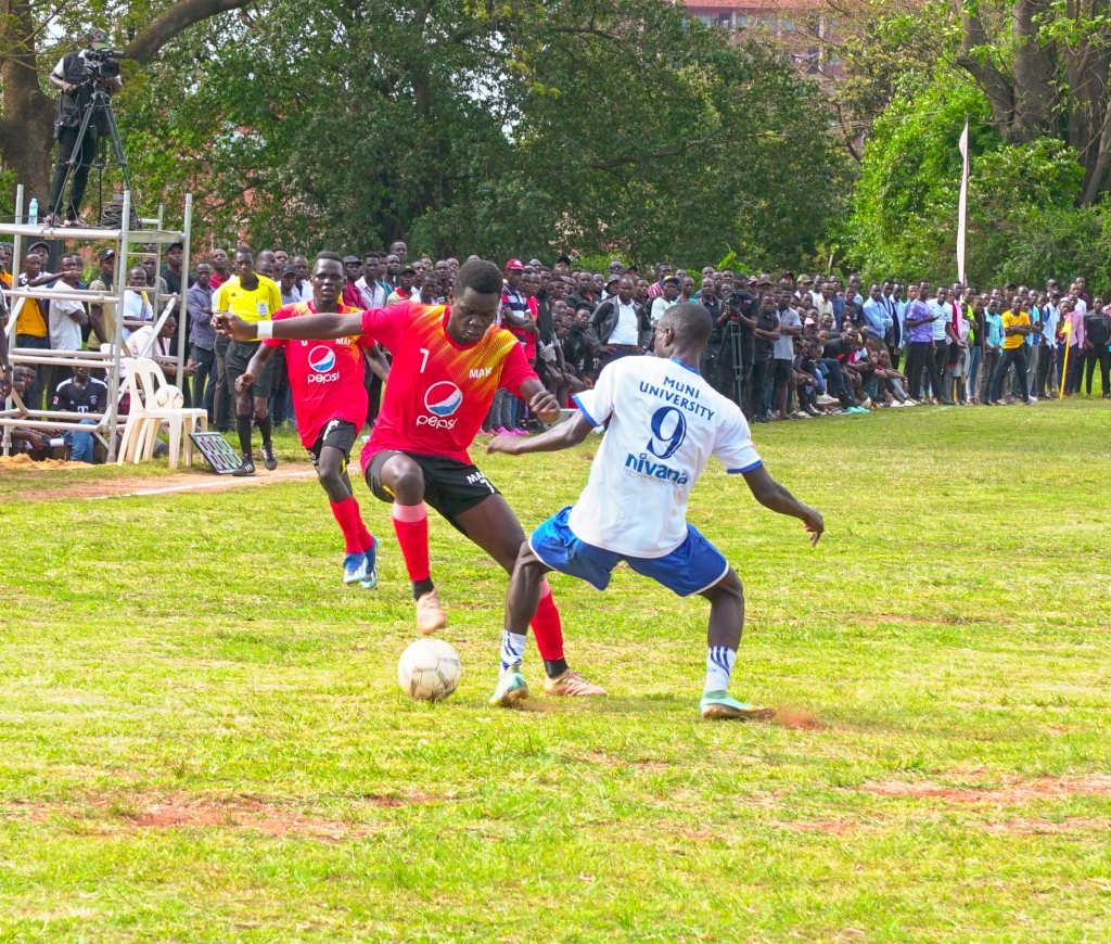 Makerere downs Muni to maintain winning streak.