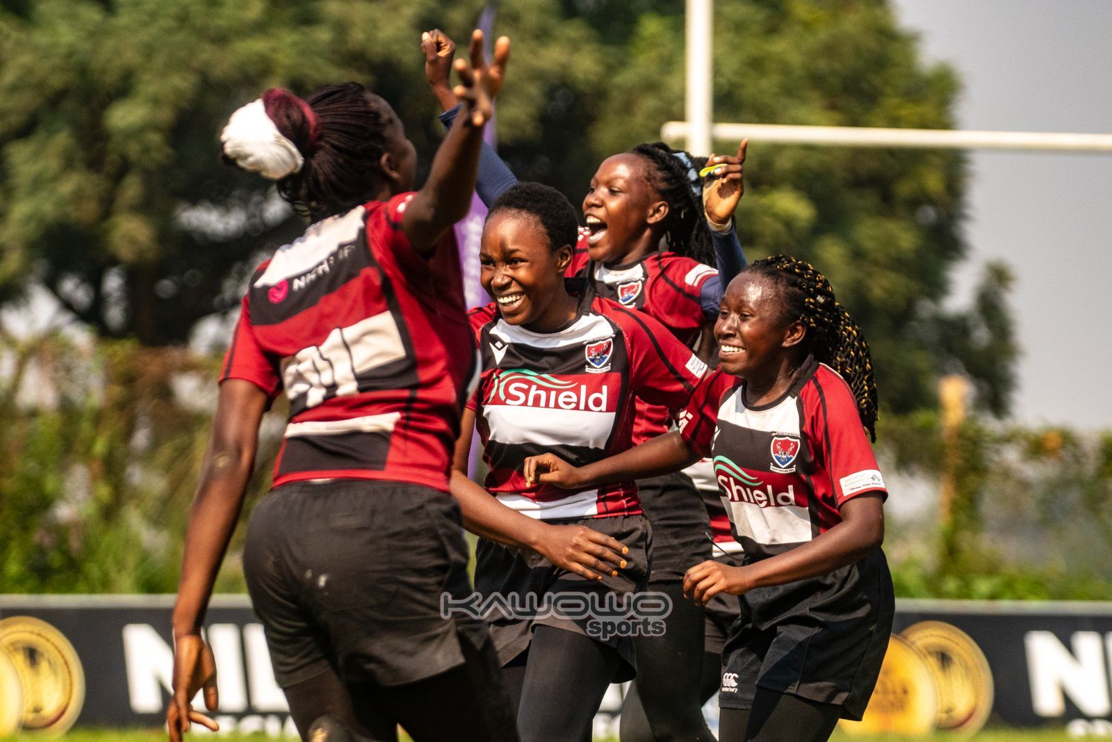 “It’s not the size that plays Rugby, it’s the heart” Tina Akello after leading the Nile Rapids to Glory.