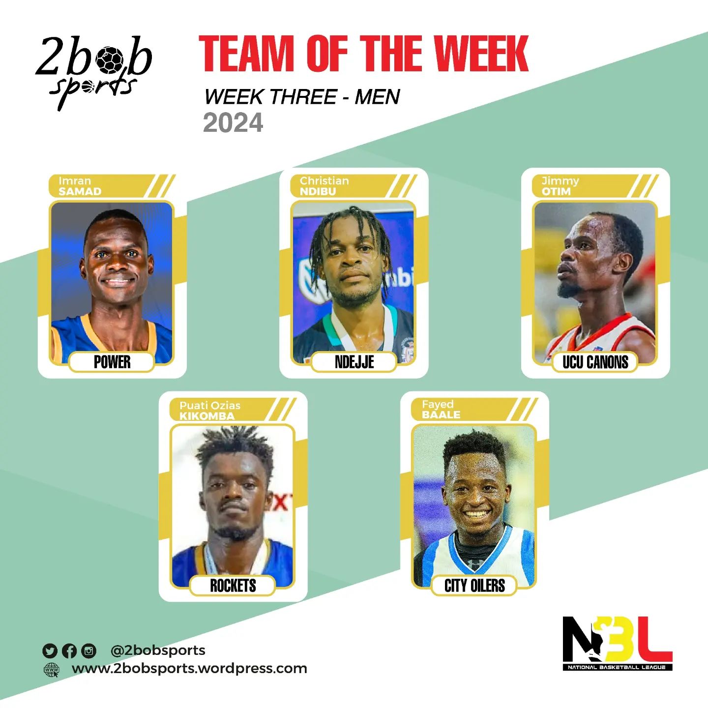 Team of the NBL game week 3