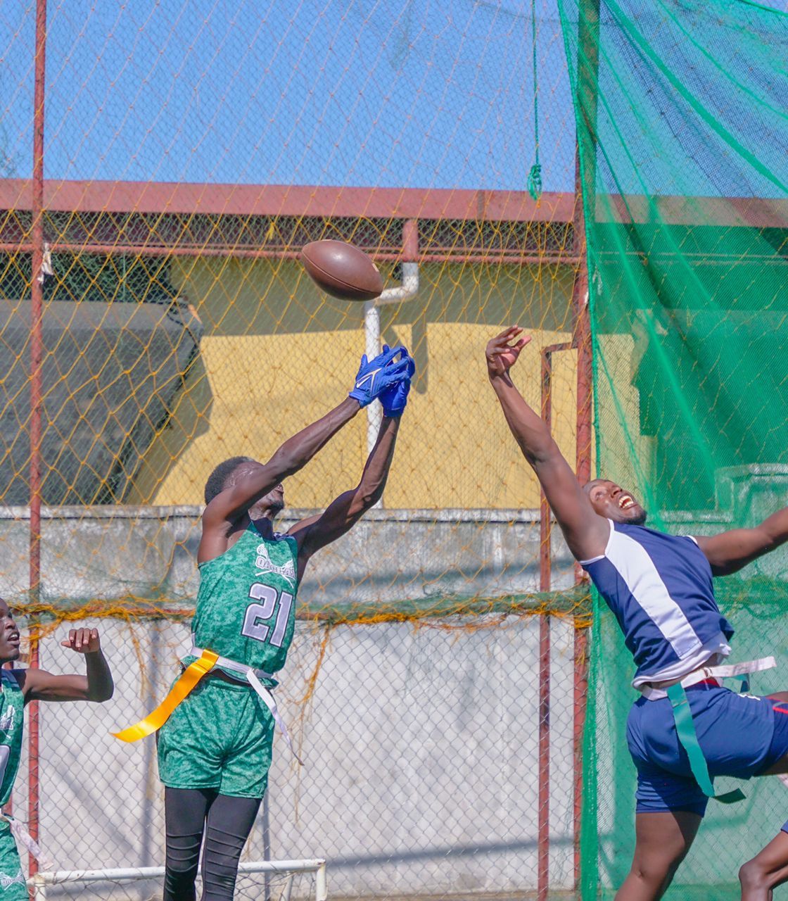 First Flag Football game In Uganda: Bulls Power vs UPDF Giants
