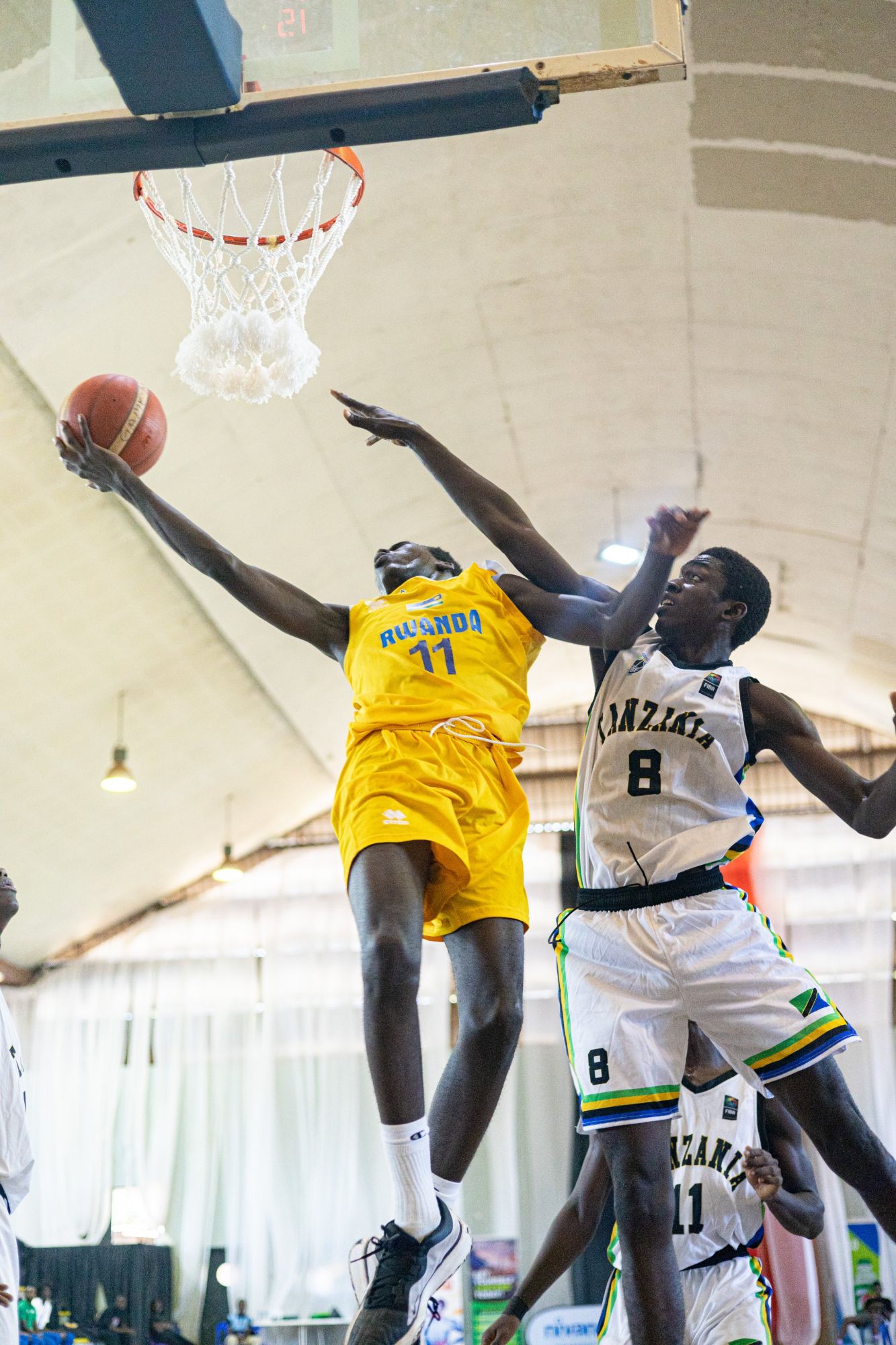 Rwanda U18 Boys Dominate Tanzania with 85-43 Win