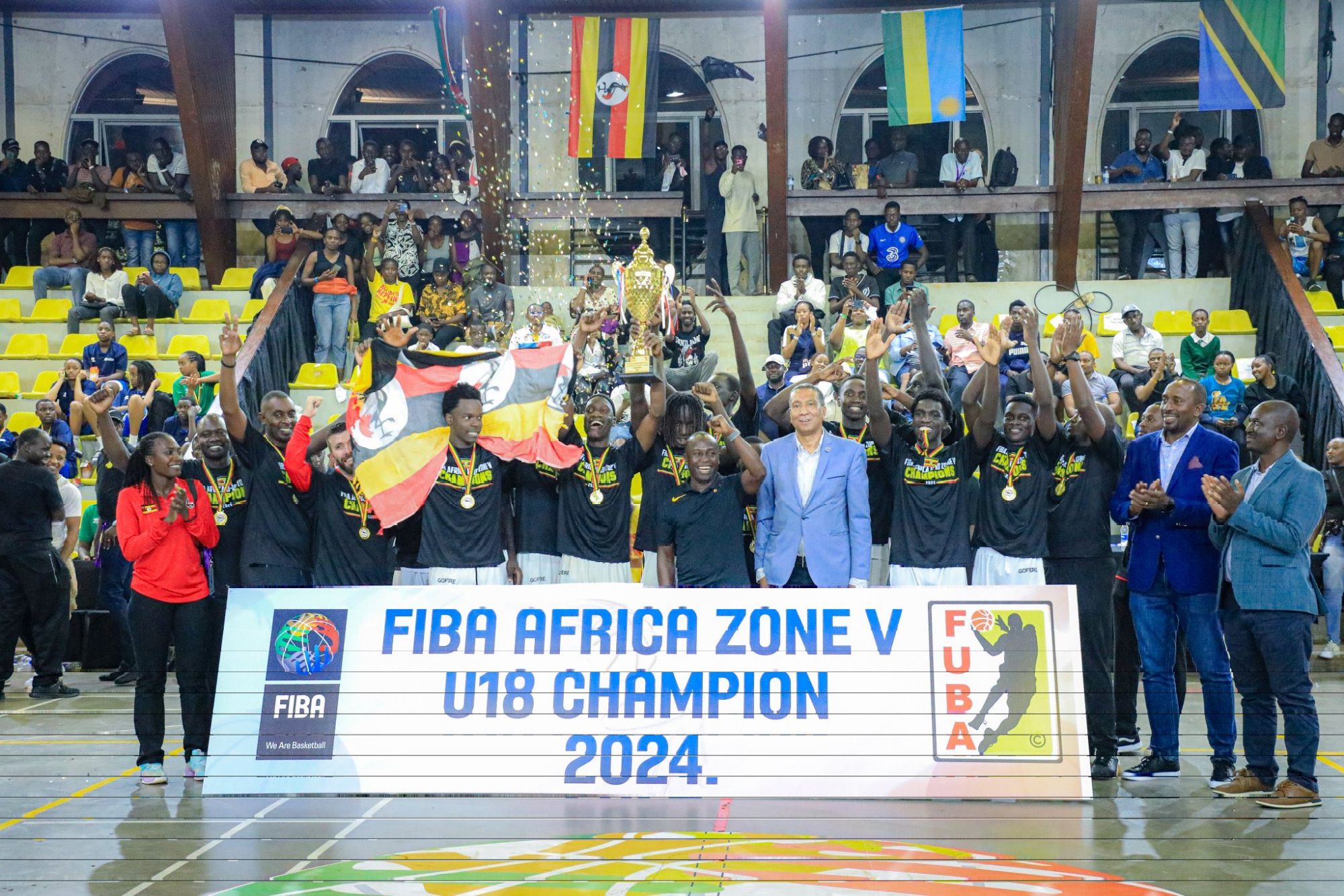 Champions: Uganda U18 teams triumphant at Zone V Qualifiers