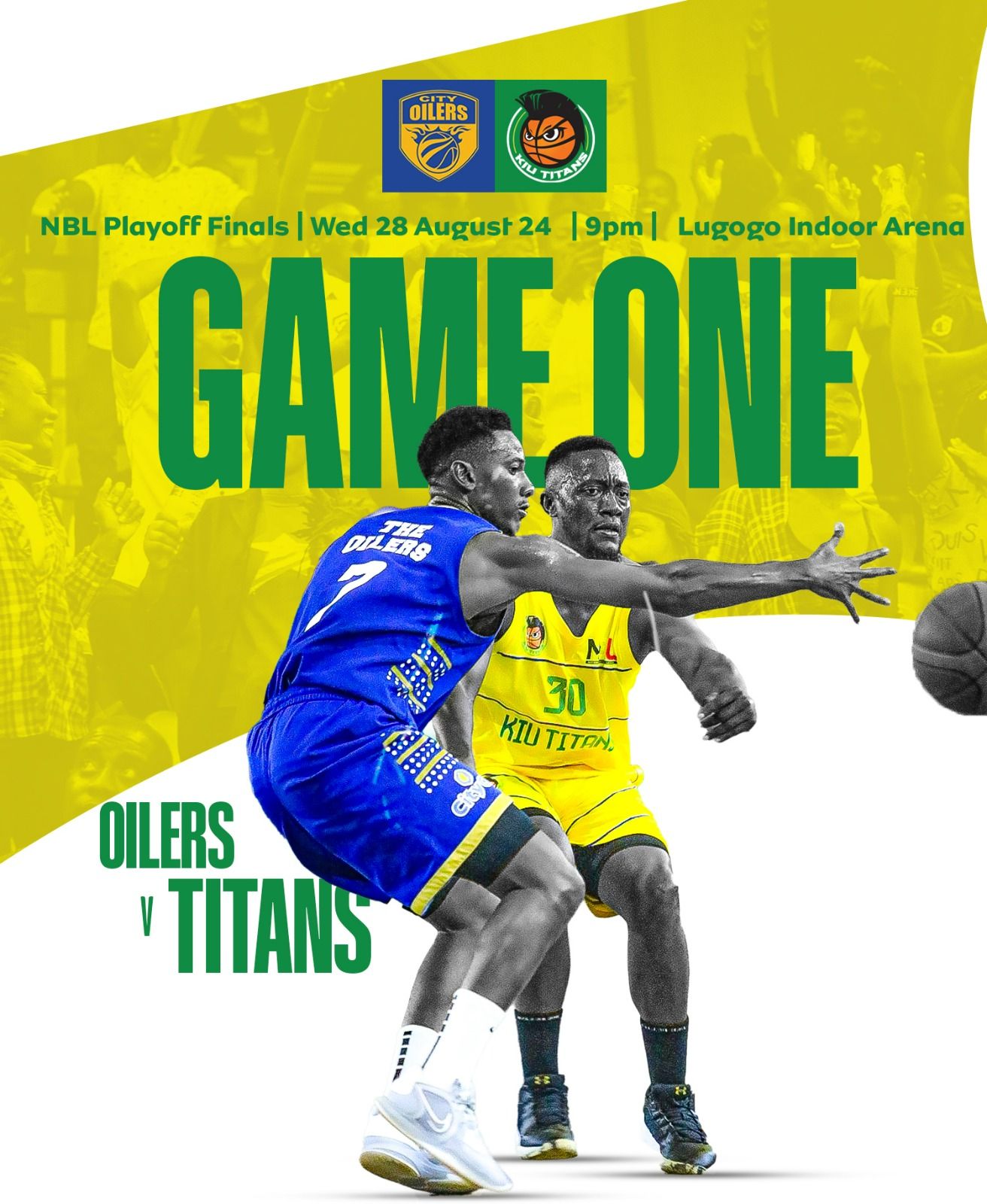 Who takes the first punch? City Oilers vs KIU Titans NBL Finals Game One