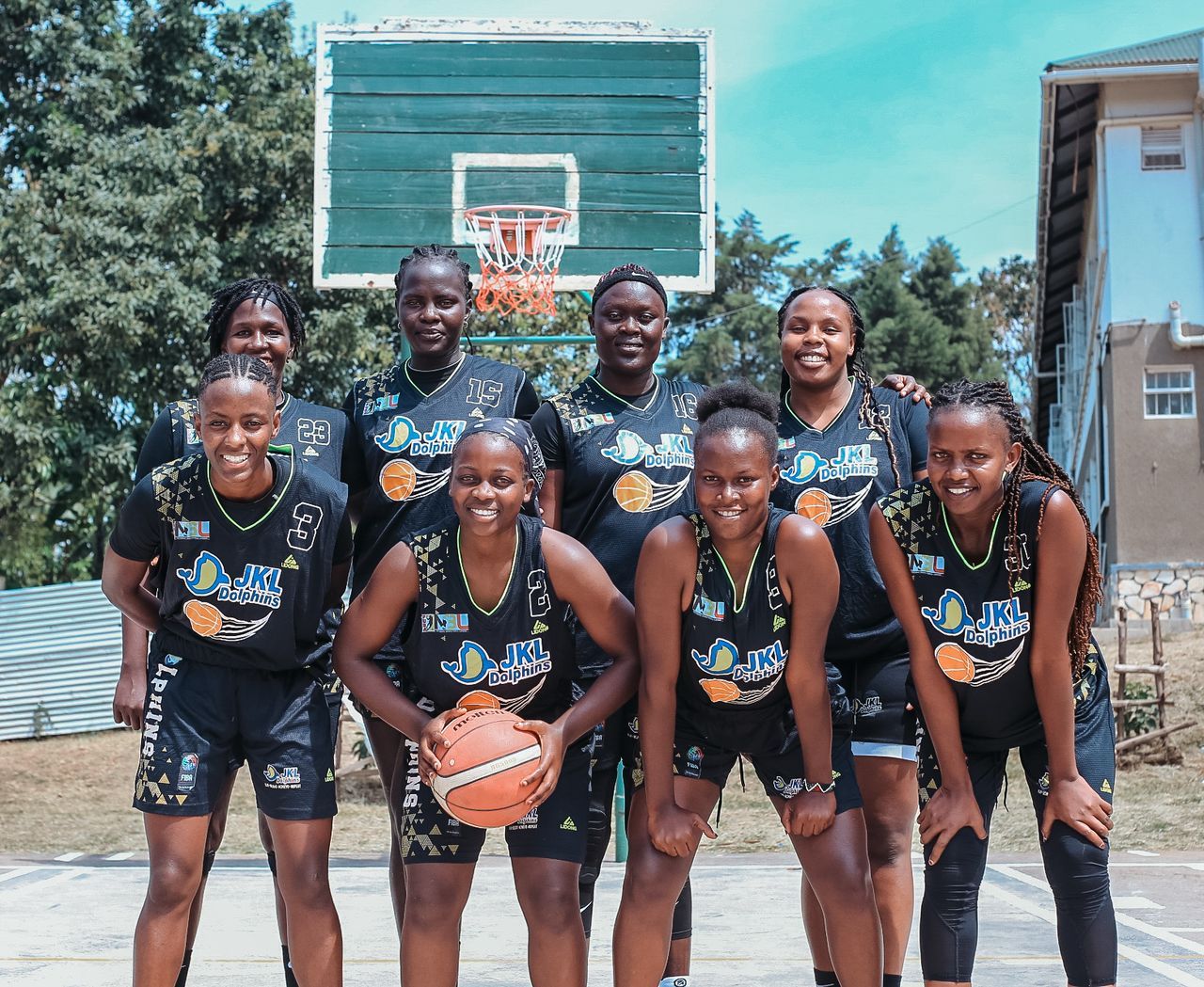 JKL Lady Dolphins and UPDF Lady Tomahawks spar in preseason tournament