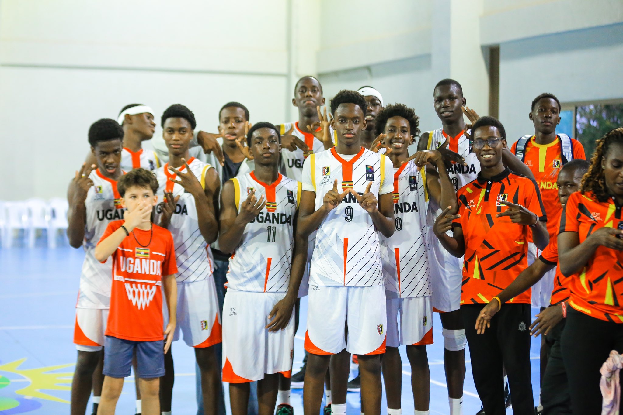 Top Performers for Uganda at the U16 Afrobasket