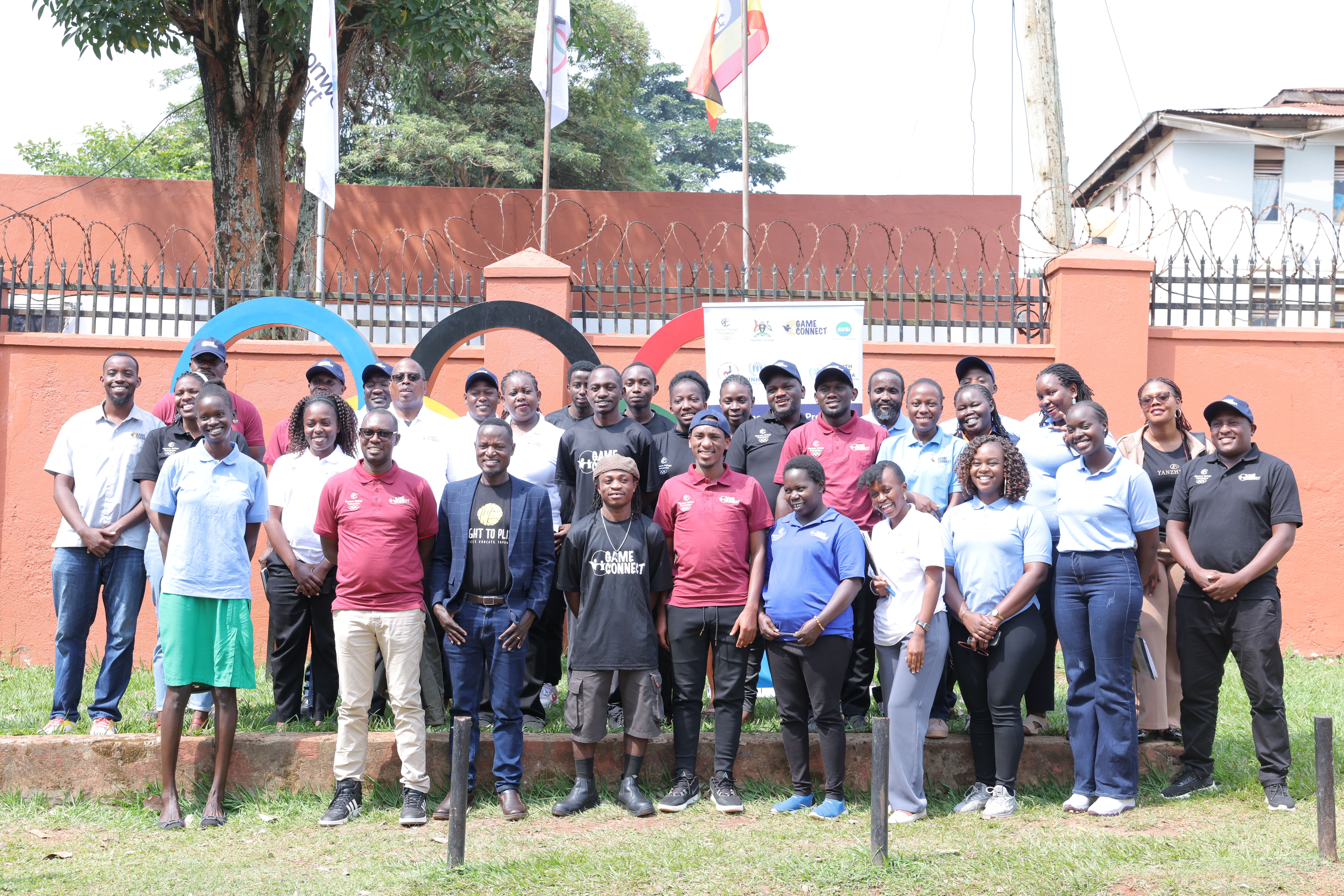 Uganda Olympic Committee briefs media about the Game Connect Project