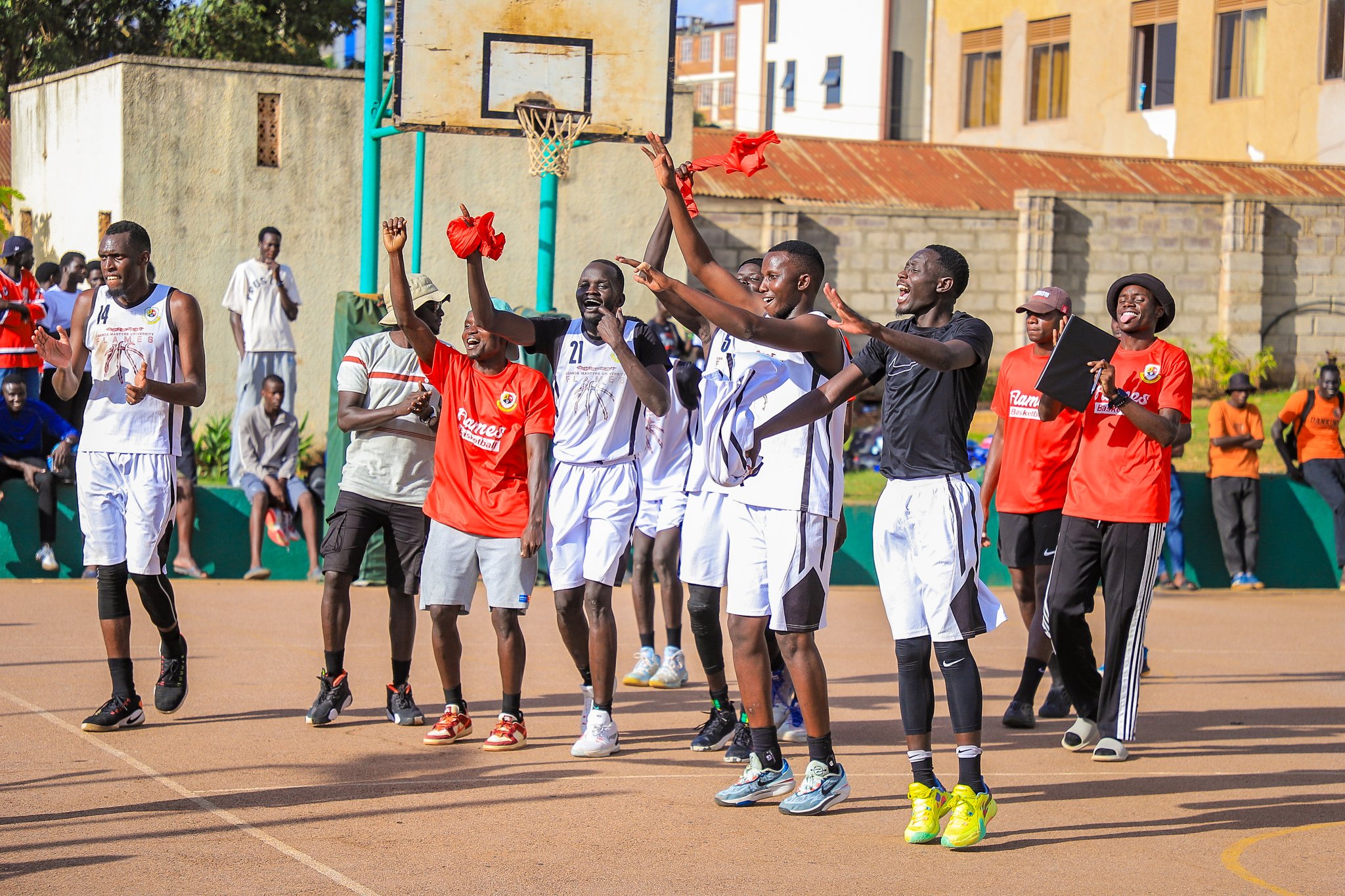 UMU Flames sweep Nkumba to advance to the NBL