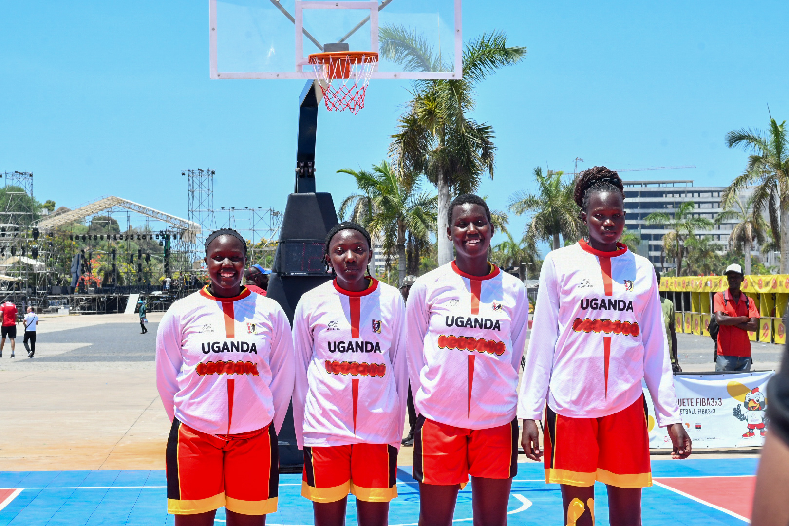 Uganda 3×3 Team advance to the Quarter-finals: Africa Youth Games