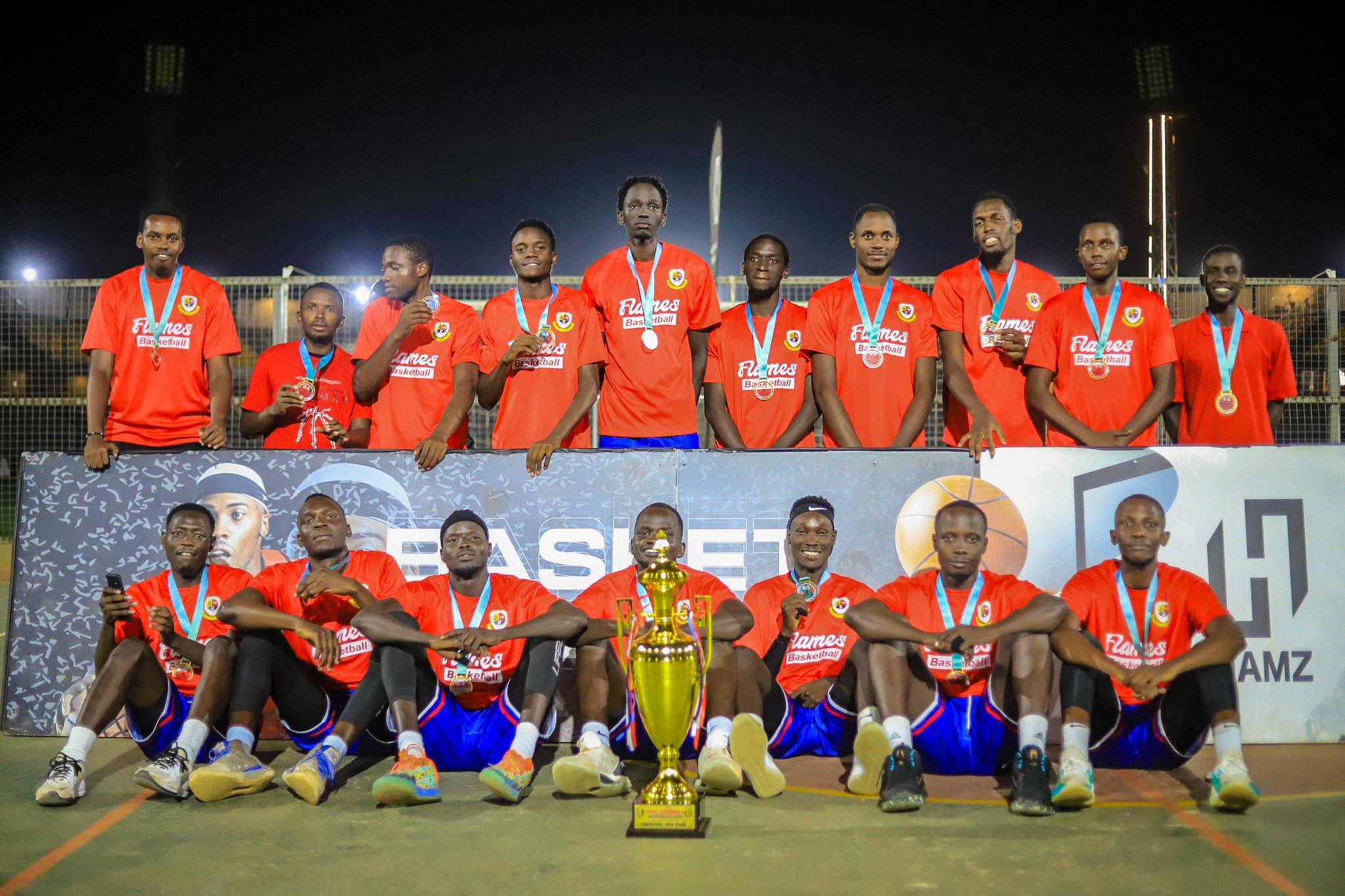 UMU Flames defeat UPDF Tomahawks to the Division One Championship.