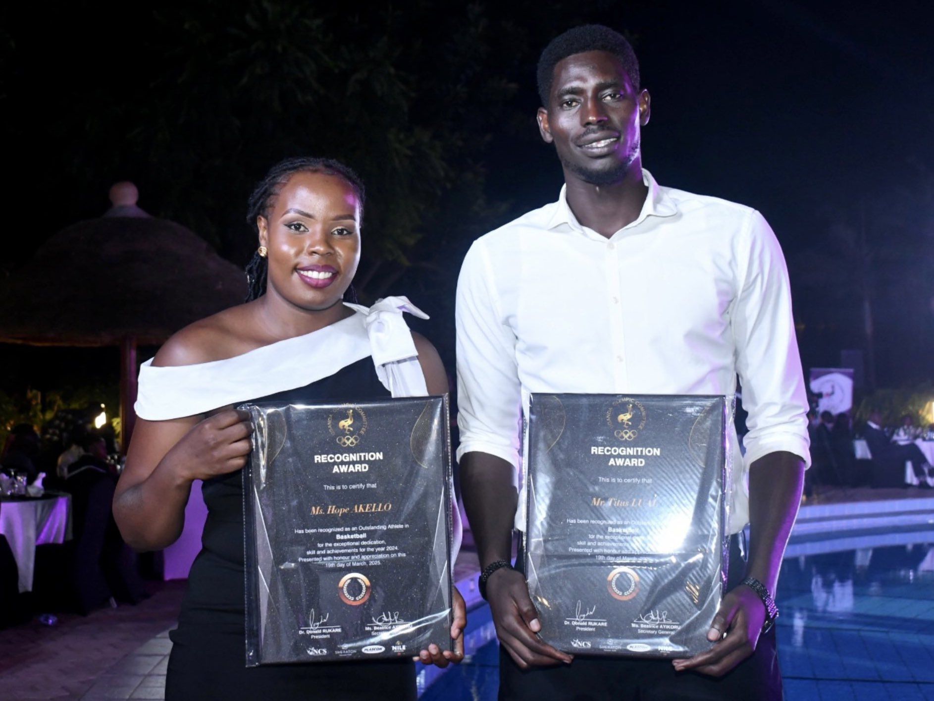 Hope Akello, Titus Lual recognized at 2024 UOC Awards