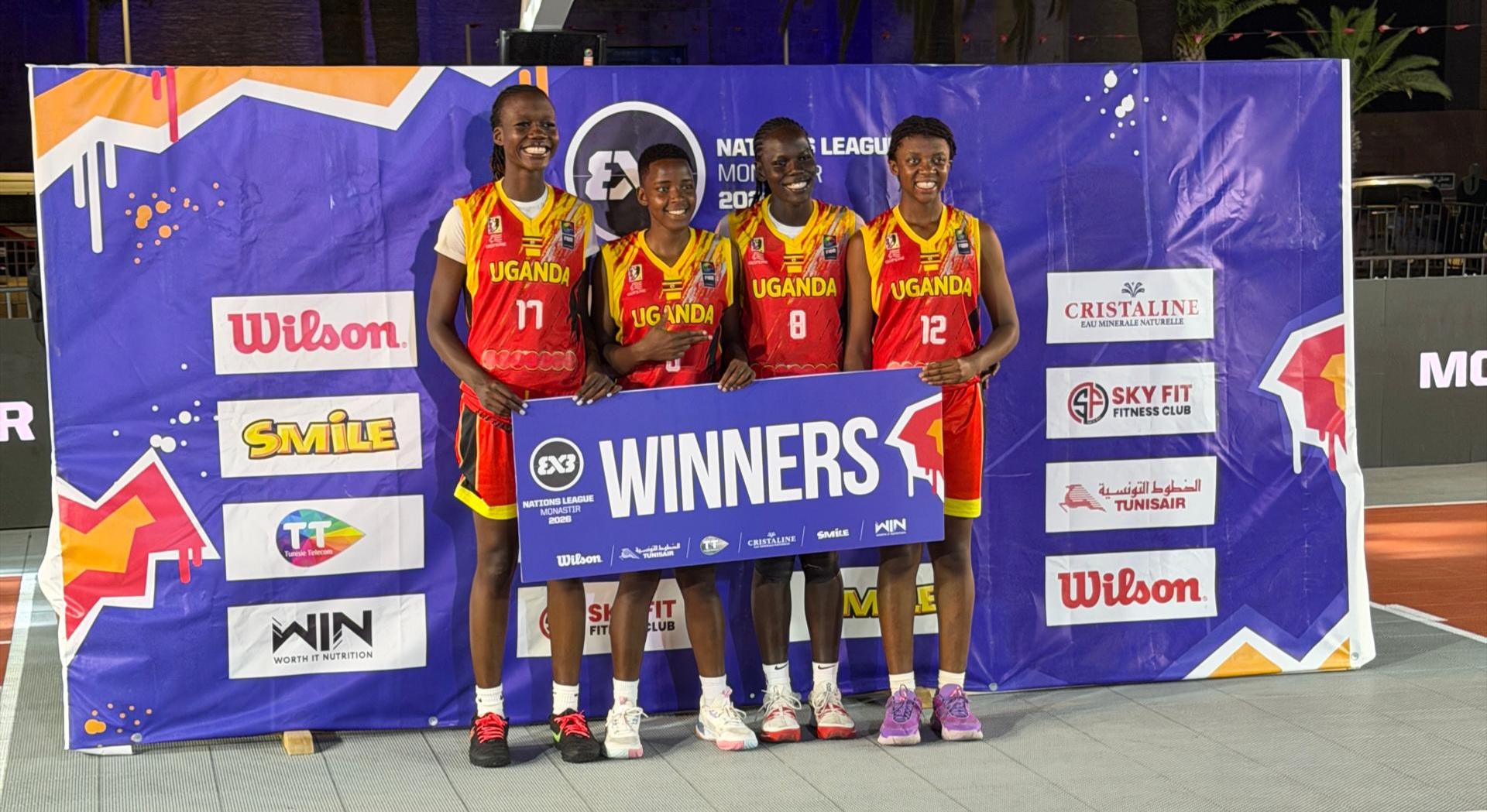Uganda U21 3×3 teams finish Second and third: Youth Nations League