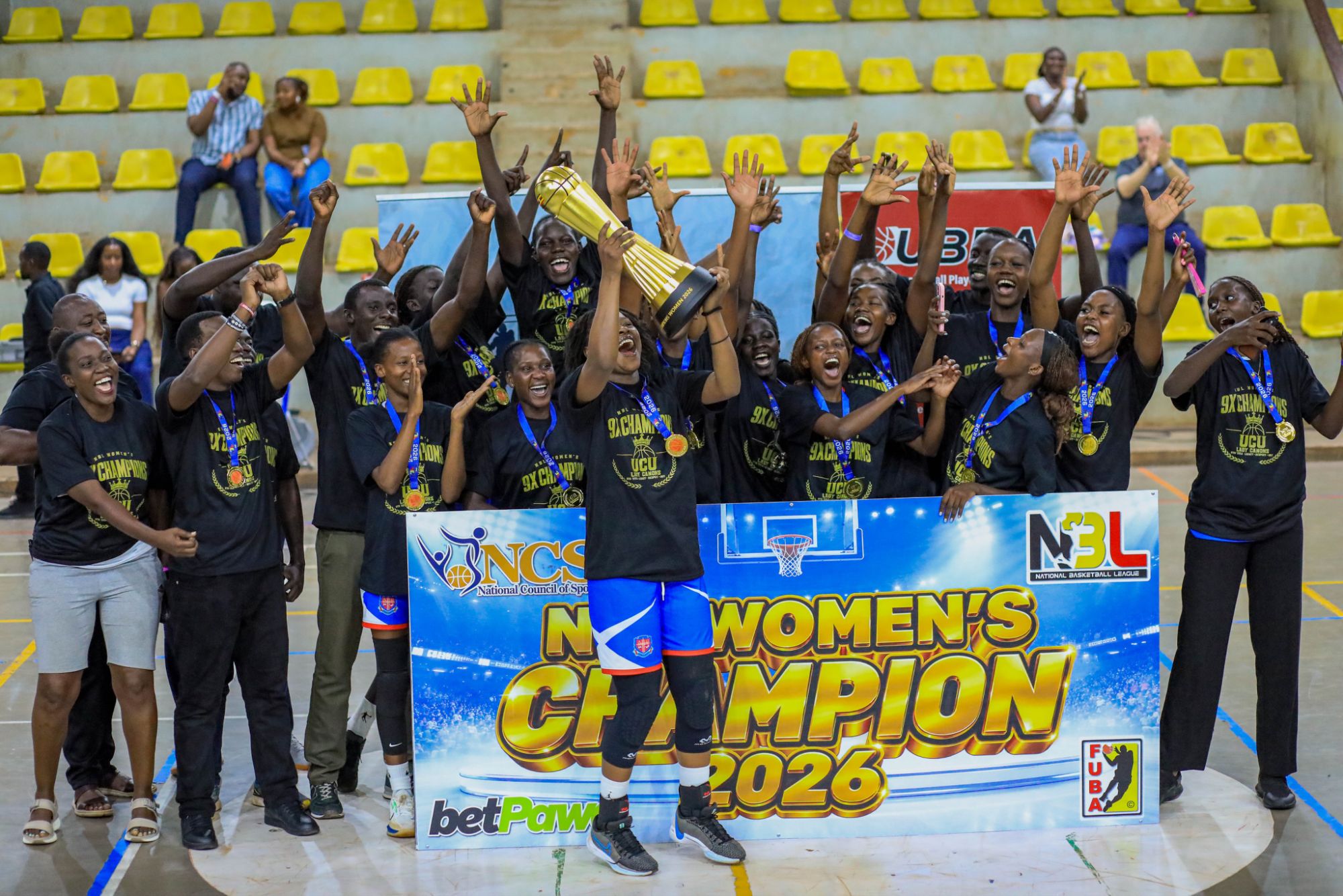 UCU Lady Canons Seal Historic Ninth NBL Title with 4-1 win Over JT Lady Jaguars